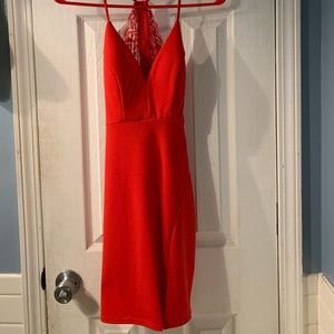 Red hoco/ cocktail dress